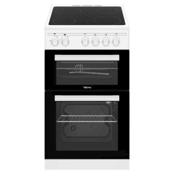 Altimo CETC502W 500mm Twin Cavity Freestanding Cooker