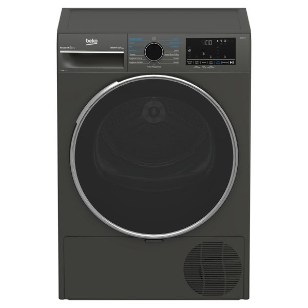 Beko B5T4923IG 9kg Heat Pump Tumble Dryer - IronFinish