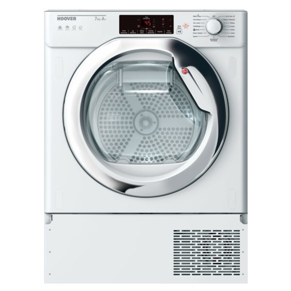 Hoover H-DRY 300 BHTD H7A1TCE-80 Built-In 7kg Smart Heat Pump Tumble Dryer