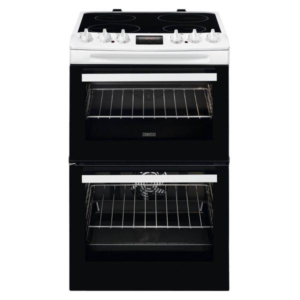 Zanussi ZCV46250WA Electric Cooker with Ceramic Hob