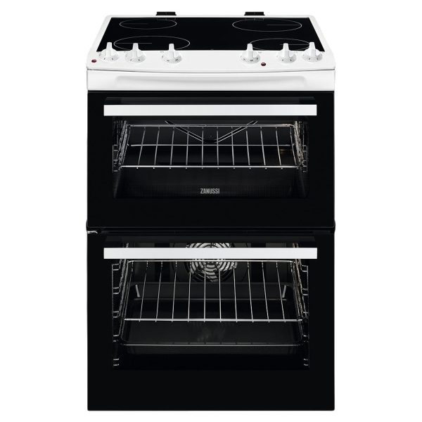 Zanussi ZCV66050WA Electric Cooker with Ceramic Hob